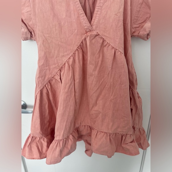 Free People AGNES DENIM DRESS- JULIET - Picture 5 of 13